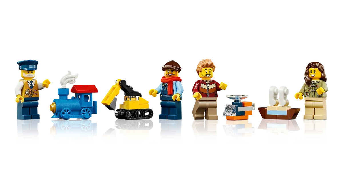 LEGO 10361 Holiday Express Train – Christmas Building Set (956 Pieces) | Festive Collectible Train Toy For Adults & Kids