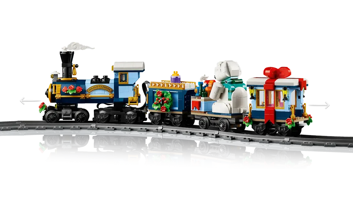 LEGO 10361 Holiday Express Train – Christmas Building Set (956 Pieces) | Festive Collectible Train Toy For Adults & Kids