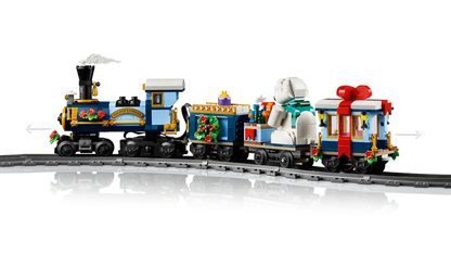 LEGO 10361 Holiday Express Train – Christmas Building Set (956 Pieces) | Festive Collectible Train Toy For Adults & Kids