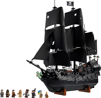 LEGO® 10365 Icons Captain Jack Sparrow’s Pirate Ship – Collectible Pirates of the Caribbean Ship Model ( 2862 Pieces)