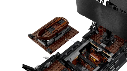 LEGO® 10365 Icons Captain Jack Sparrow’s Pirate Ship – Collectible Pirates of the Caribbean Ship Model ( 2862 Pieces)