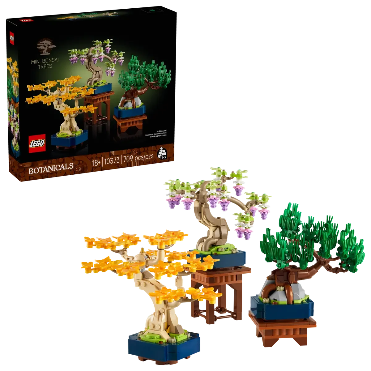 LEGO® 10373 Icons Botanical Collection – Mini Bonsai Trees | 709 Pieces, 18+ - Jaiman Toys