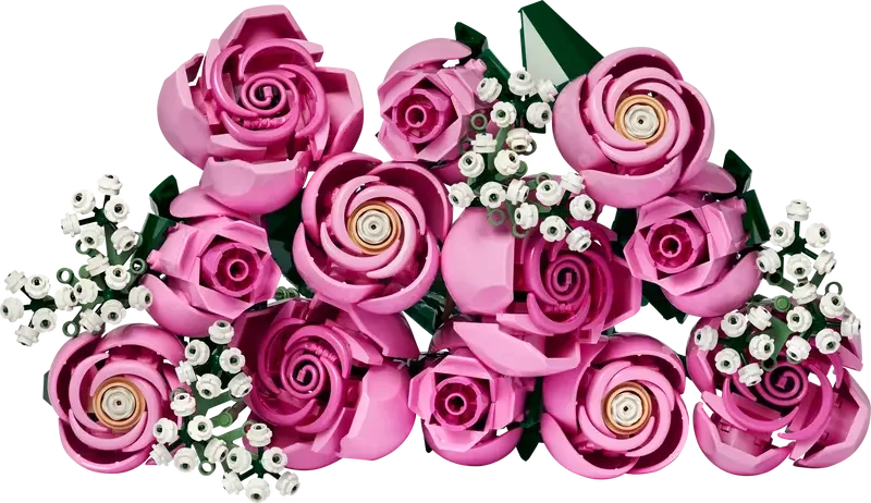 LEGO® Icons Botanical Collection – Bouquet of Pink Roses (10374) | 789 Pieces - Jaiman Toys