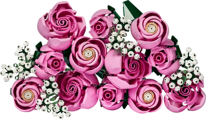 LEGO® Icons Botanical Collection – Bouquet of Pink Roses (10374) | 789 Pieces - Jaiman Toys