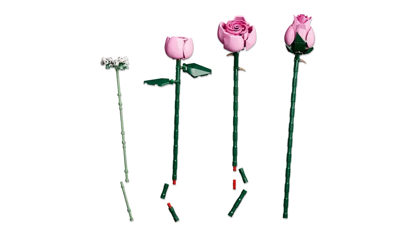 LEGO® Icons Botanical Collection – Bouquet of Pink Roses (10374) | 789 Pieces - Jaiman Toys