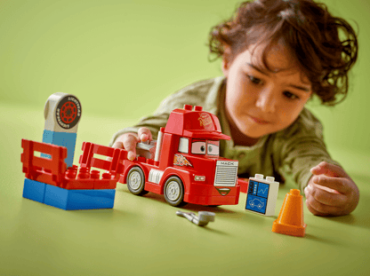 LEGO 10417 DUPLO Disney Pixar Cars Mack at the Race | Toddler Truck Building Toy Set