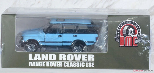 BMC 1/64 Land Rover 1992 Range Rover Classic LSE -Tuscan Blue (RHD) - Jaiman Toys