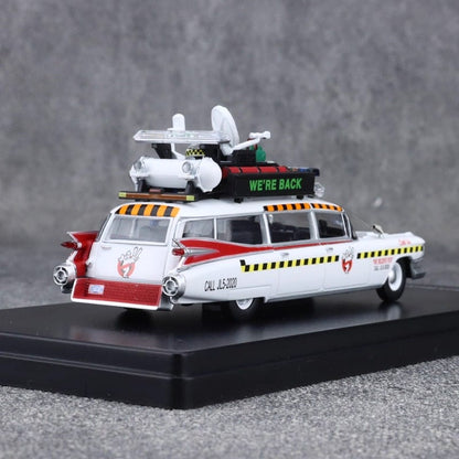 YS Yongsheng Ghostbusters II ECTO 1:64 Alloy Diecast Model Car