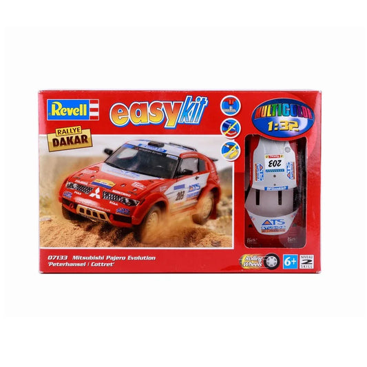 Revell Easykit Mitsubishi Pajero Evolution Dakar Rally 1:32 Scale - Jaiman Toys