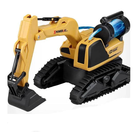 Gesture Sensing Excavator Le Neng Simulation Hydraulic Drive Remote Control Engineering Children car Model Toys - Jaiman Toys