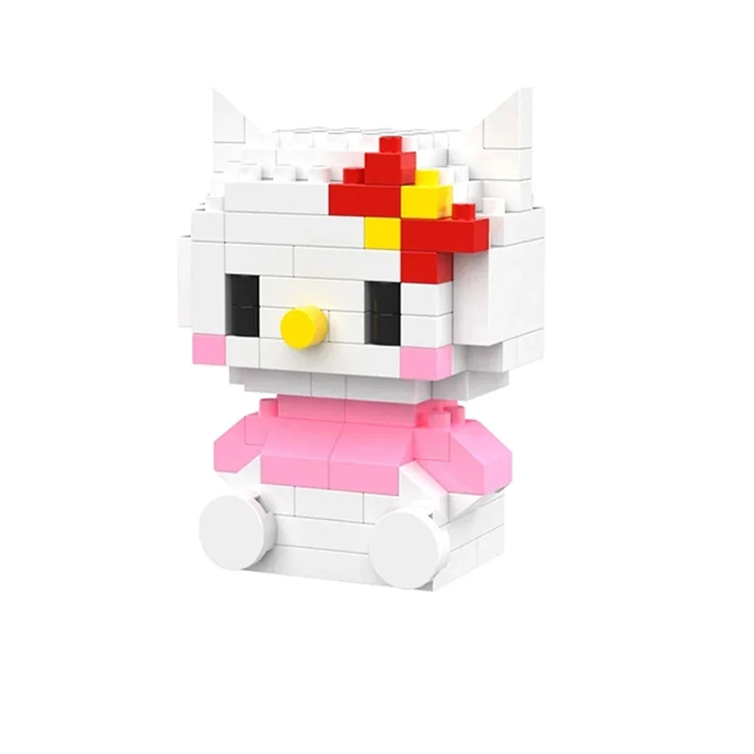 Mini Building Blocks Toy – Sitting Mold Small Particle Set for Kids Birthday Gift