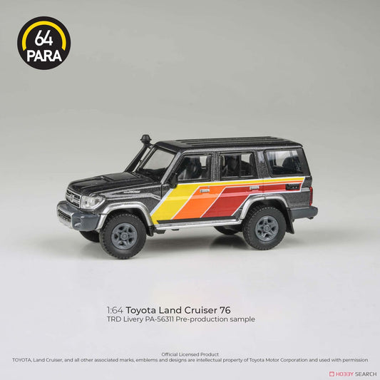 PARA64 1/64 2014 Toyota Land Cruiser LC 76 TRD Livery RHD