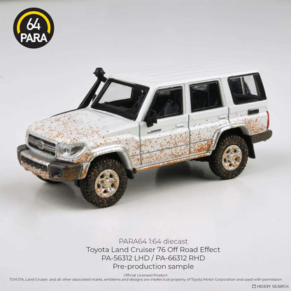 Para64 2014 Toyota Land Cruiser 76 Off Road Effect – 1:64 Scale Diecast Model Car - Jaiman Toys