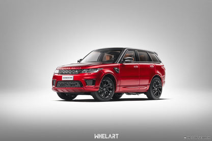 Whelart 1:64 Range Rover Sport 2018 LHD Red Die-Cast Model Car | H-002H Premium SUV Collectible