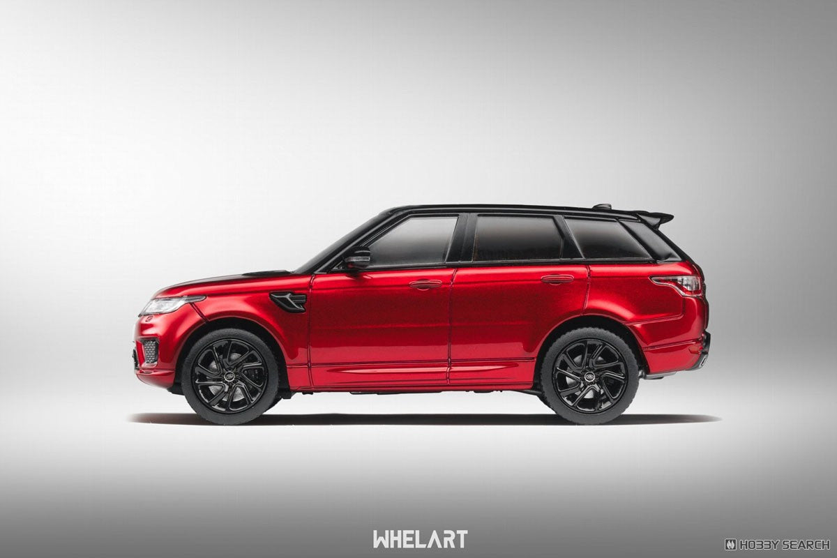 Whelart 1:64 Range Rover Sport 2018 LHD Red Die-Cast Model Car | H-002H Premium SUV Collectible