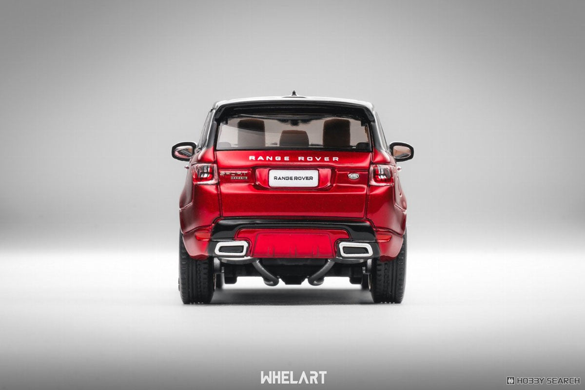 Whelart 1:64 Range Rover Sport 2018 LHD Red Die-Cast Model Car | H-002H Premium SUV Collectible