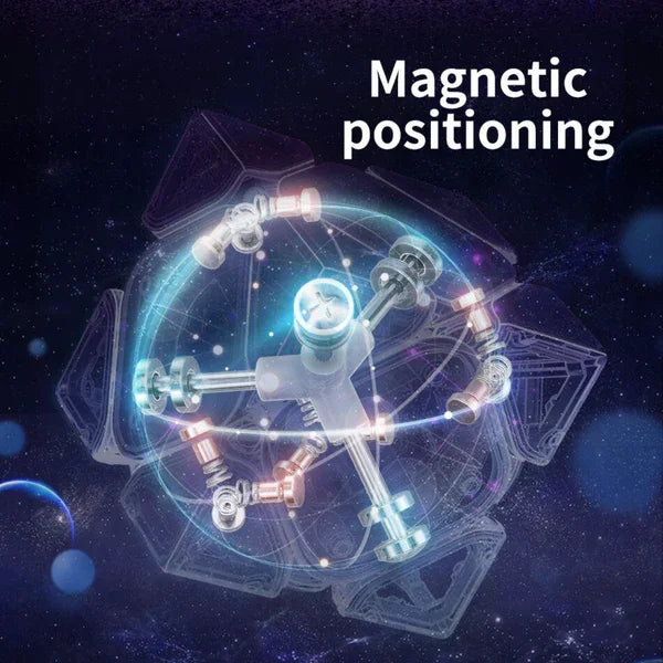 MoYu WeiLong Skewb MagLev Magnetic Speed Cube – Adjustable Magnetic Puzzle (55 mm) for Speedcubing & Brain Teasers