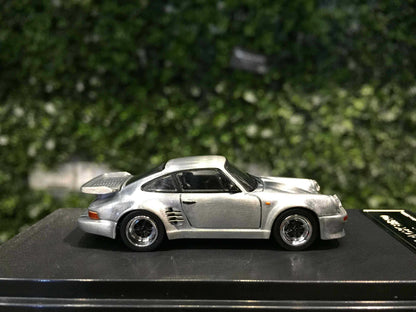 BSC 930 Black Bird Porsche Silver Metalic 1:64 Scale die-cast model car - Jaiman Toys