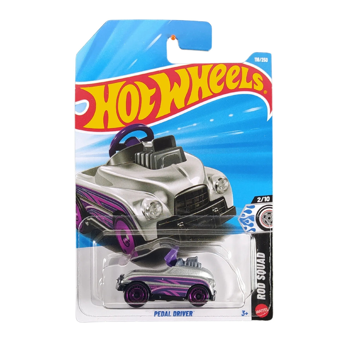 Hot Wheels 1:64 5-Car Diecast Collector Set – Batman Arkham Asylum Batmobile, RD-06, Honda e, Pedal Driver & Dragtor