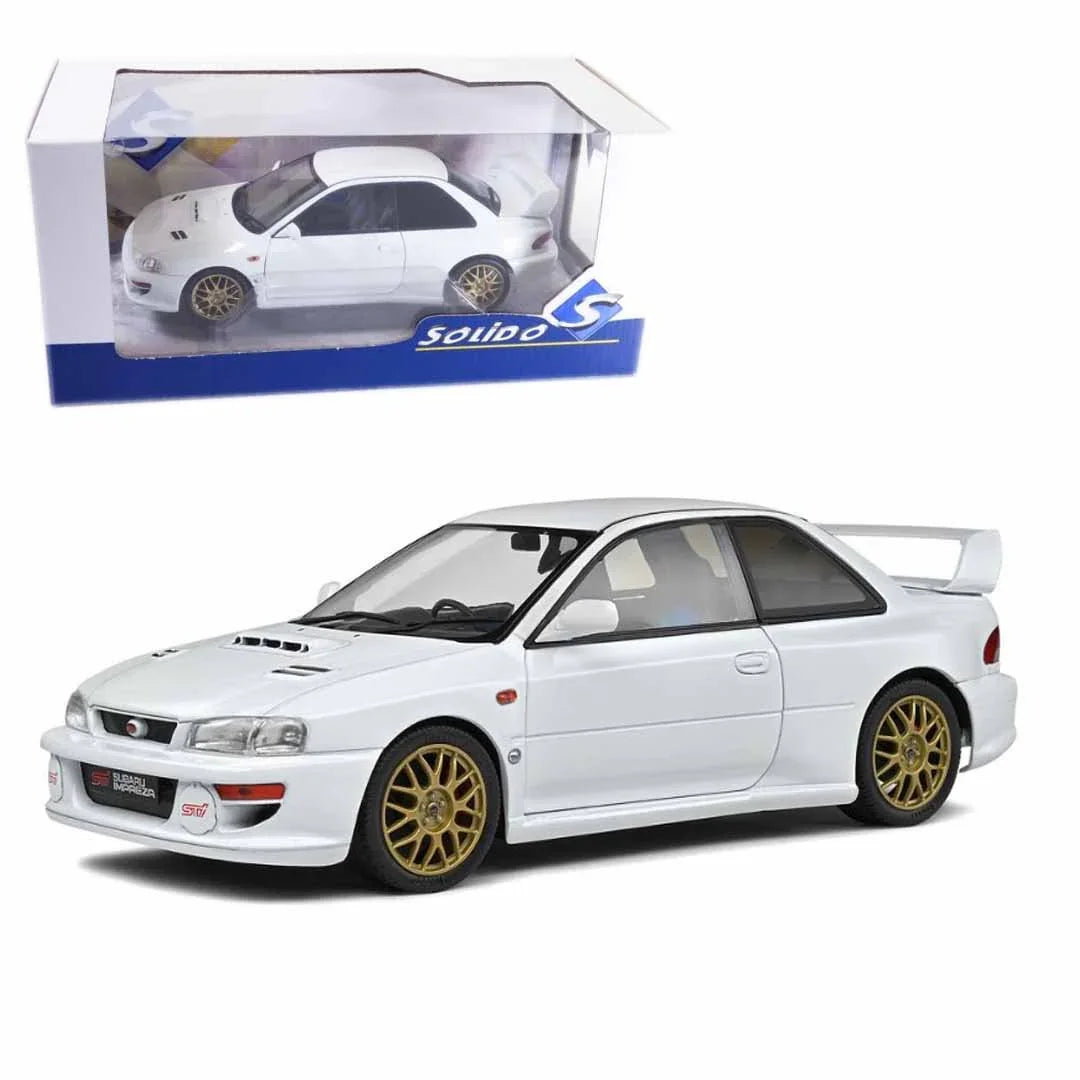 Solido S1807404 Subaru Impreza 22B - White - Jaiman Toys