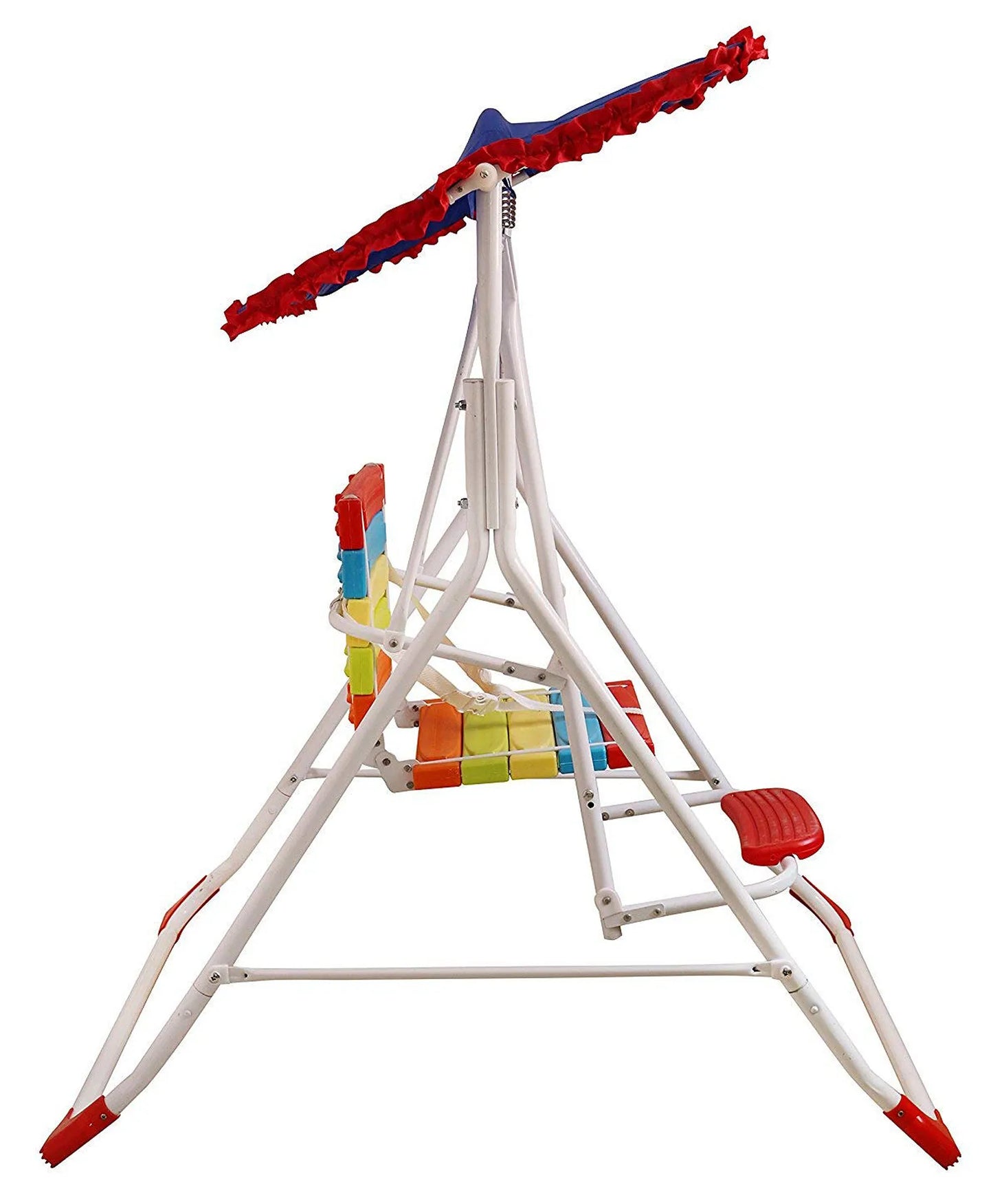 Breatoi Swing Solo : Kids Outdoor Swing with Canopy | Safe & Sturdy Garden Swing for Children Indoor Outdoor-Capacity 50KG