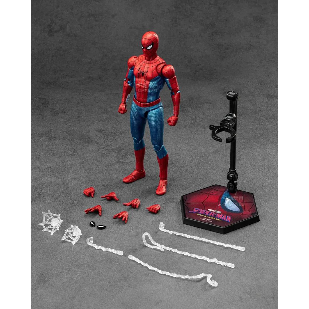 ZD Toys Marvel Studios Spider-Man Brand New Day 1:10 Scale Action Figure (6-7 Inch) | Premium Collectible Display Figure