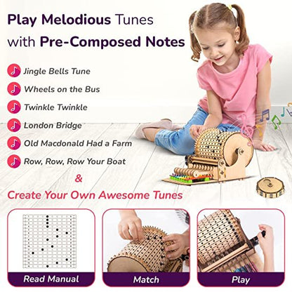 Smartivity Xylophone Music Machine for 8 to 14 Year Girls &amp; Boys | STEM DIY Musical Toys | Birthday Gift for Kids Age 8,10,12,14 Years | Educational Activity Game | Learn Music, Science, Engineering