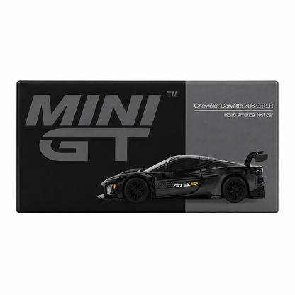 MINI GT 1:64 Chevrolet Corvette Z06 GT3.R Road America Test Car Die-Cast Model Car