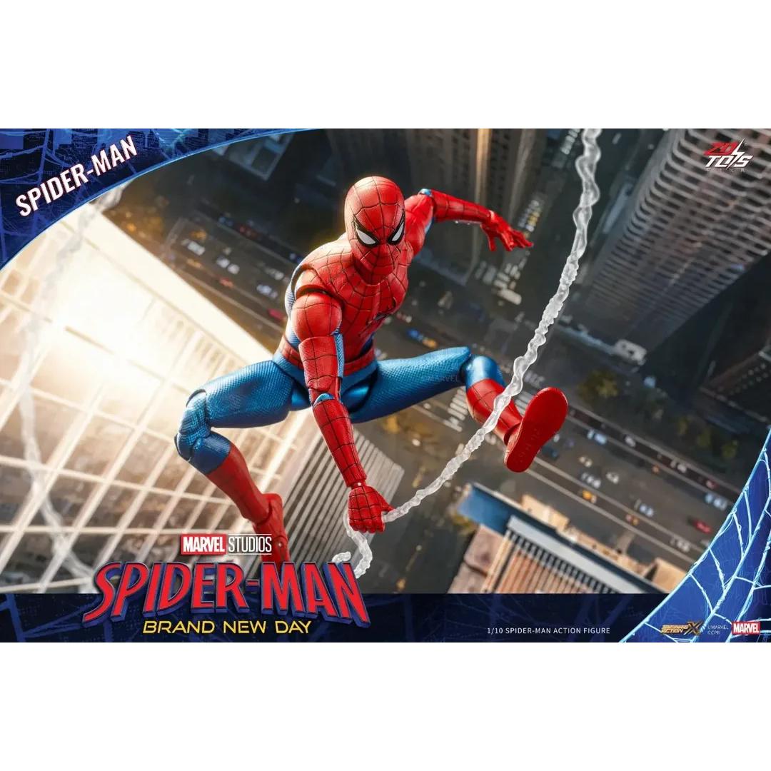 ZD Toys Marvel Studios Spider-Man Brand New Day 1:10 Scale Action Figure (6-7 Inch) | Premium Collectible Display Figure