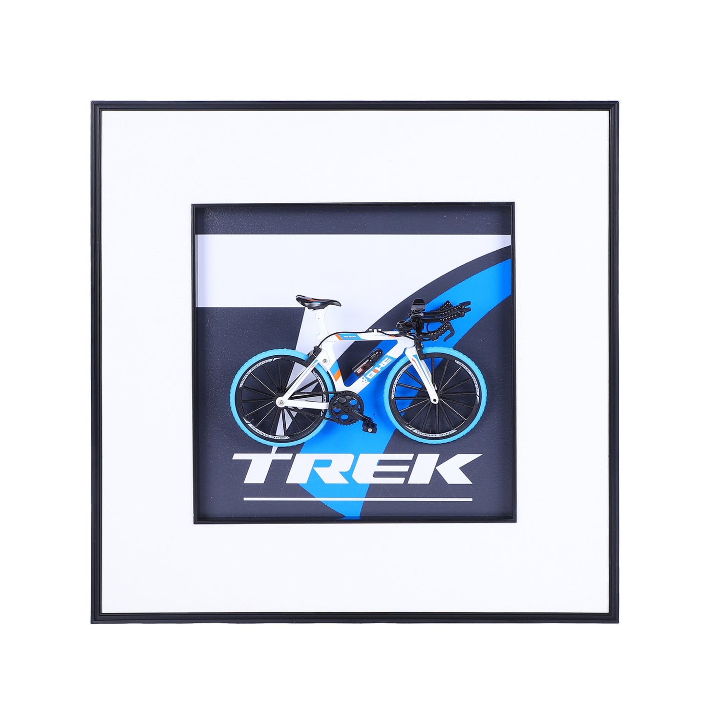 Pedal Perfection: Trek Cycle Decorative Wall Frame