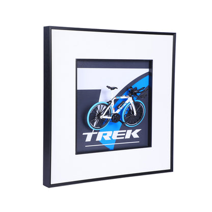 Pedal Perfection: Trek Cycle Decorative Wall Frame