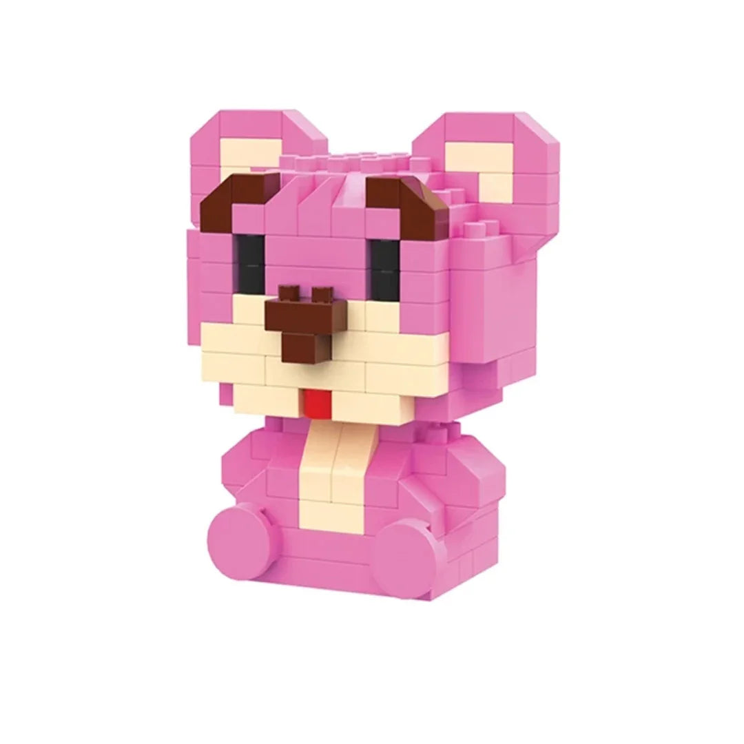 Mini Building Blocks Toy – Sitting Mold Small Particle Set for Kids Birthday Gift