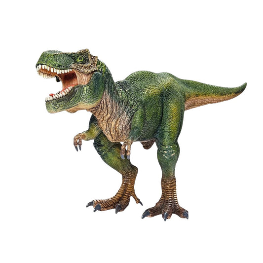 Schleich Dinosaurs - T Rex 11" Action Toy Figure - Jurassic Era Tyrannosaurus Rex Figurine with Movable Jaw - Realistic Big Dinosaur Toy - Play for Boys and Girls Ages 5+ | 14525