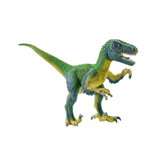 schleich Dinosaurs - Velociraptor Figurine with Movable Jaw and Arms - Realistic Raptor Dino Toy with Feathered Body and Claws - Durable Dinosaur Action...