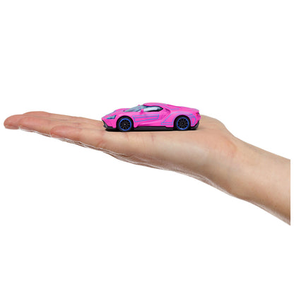 Majorette Light Racer Diecast Car Gift Pack – Set of 5 Neon Style Metal Cars | 1:64 Scale Collectible Vehicles with Opening Parts