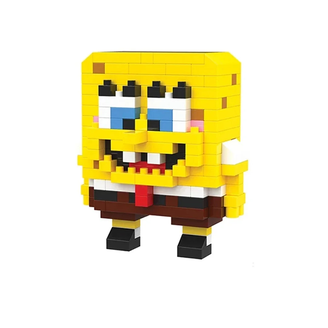 Mini Building Blocks Toy – Sitting Mold Small Particle Set for Kids Birthday Gift