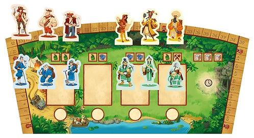 Queen Games Risky Adventure Board Game by Anthony Rubbo | Dice Rolling, Push Your Luck & Set Collection Strategy Game | 2–4 Players | Ages 8+