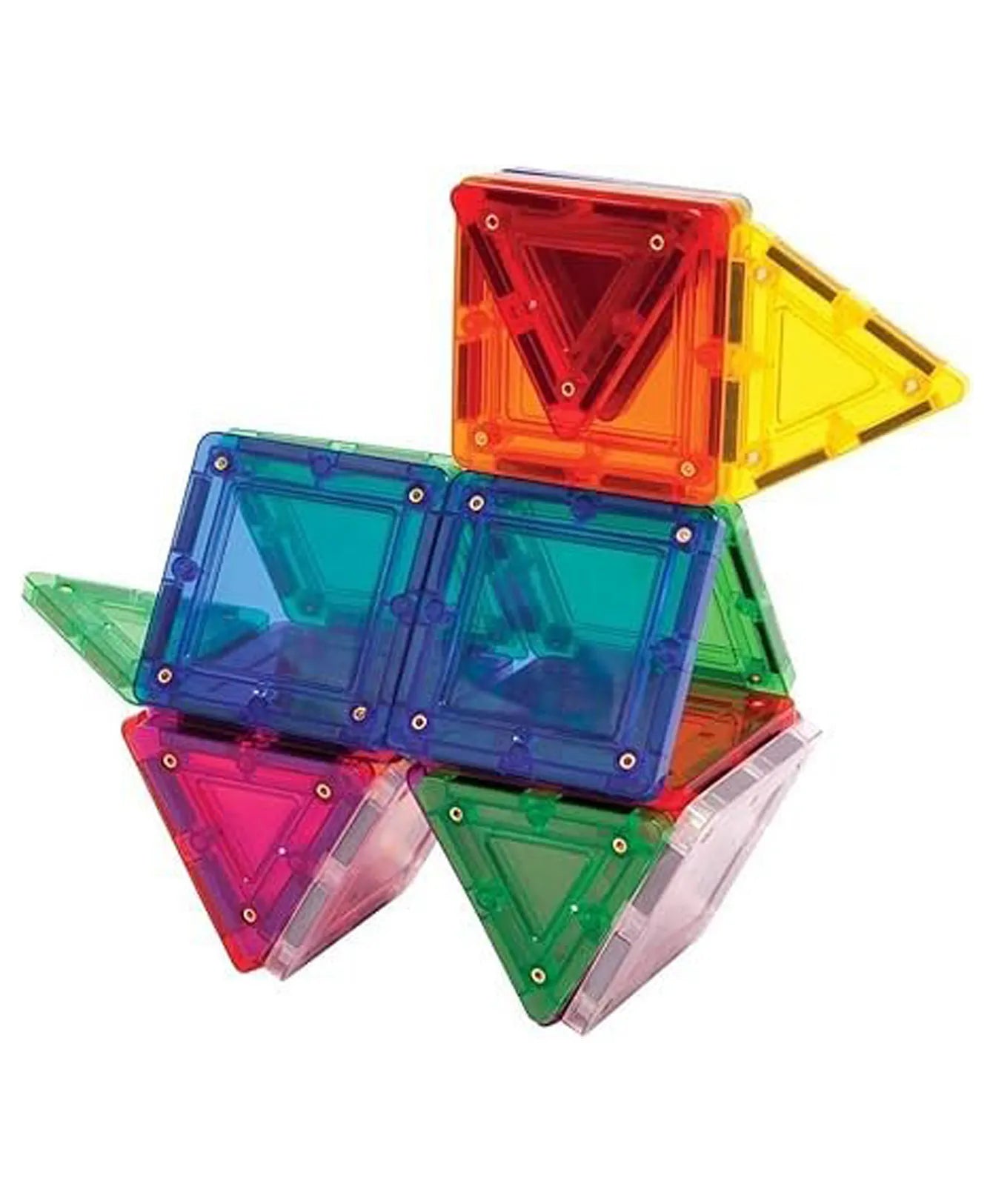 Zephyr Learning Steps Magnetix-3 Magnetic Tiles Building Set – 36