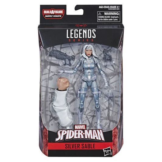 Marvel Spider-Man Legends Series 6-inch Marvel's Silver Sable - Jaiman Toys