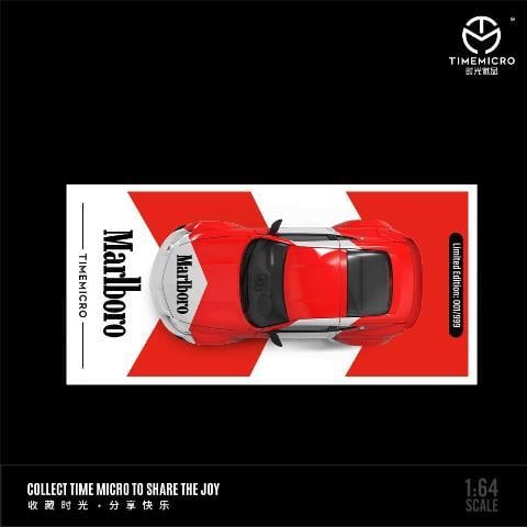 Time Micro Nissan 400Z Marlboro Figure Edition 1:64 Scale Diecast