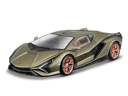 Maisto 1:64 Lamborghini Sián FKP 37 – Green | Speed Icons Diecast Model Car - Jaiman Toys