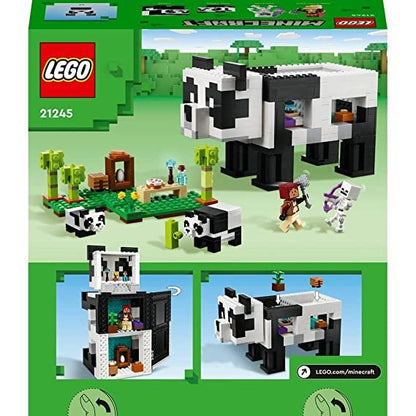 LEGO Minecraft The Panda Haven 21245 Building Toy Set (553 Pieces)