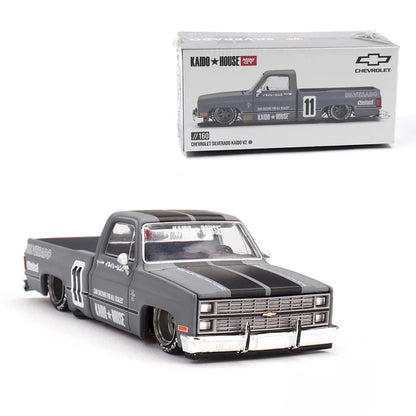 Mini GT 1/64 Chevrolet Silverado KAIDO V2 Diecast Scale Model Car - Jaiman Toys