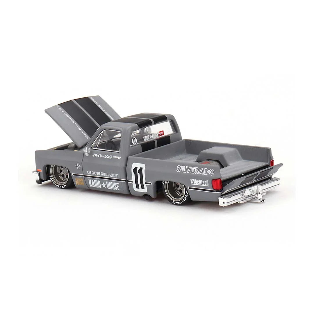 Mini GT 1/64 Chevrolet Silverado KAIDO V2 Diecast Scale Model Car - Jaiman Toys