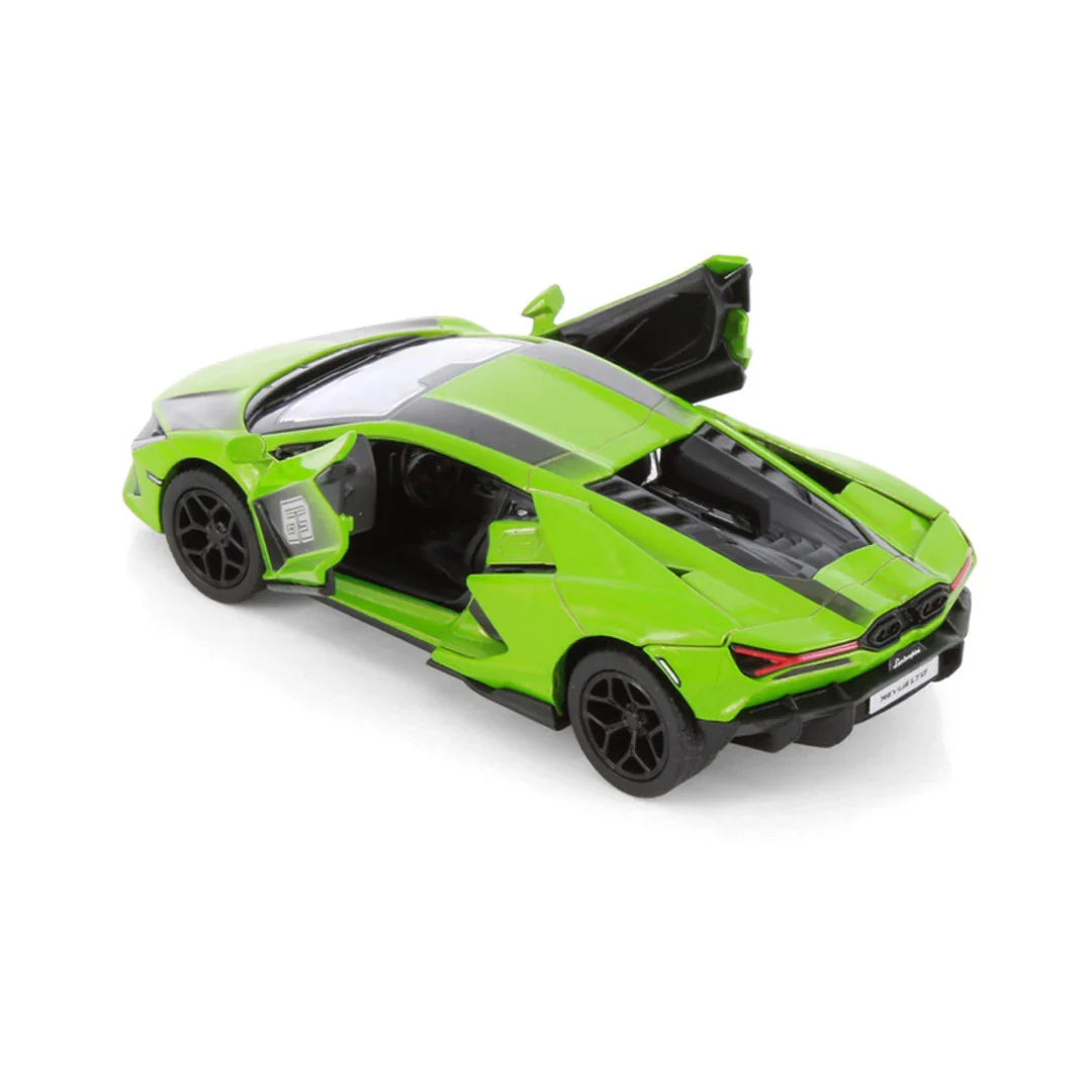 KiNSMART Lamborghini Revuelto Livery Edition – Green – 1:38 Scale Die-Cast Model Toy Car - Green - Jaiman Toys