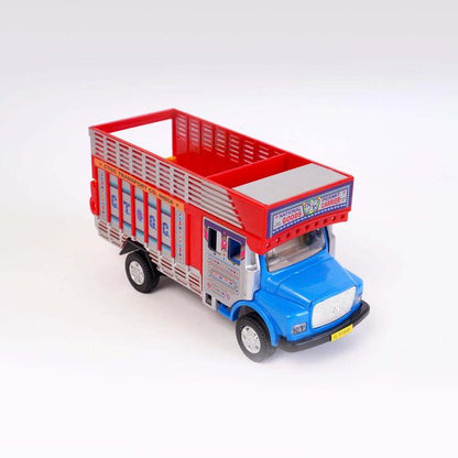 Centy Toys Tiny Truckies Public Truck Pull Back Action Red | Opening Rear Tailgate | Plastic Toy Goods Carrier Truck | 3+ Years