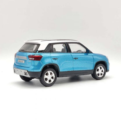 Centy Wheel Force Pull Back Action Bretza SUV Die-Cast Toy Car for Kids | Friction Powered Mini SUV | Assorted Colours | BGX
