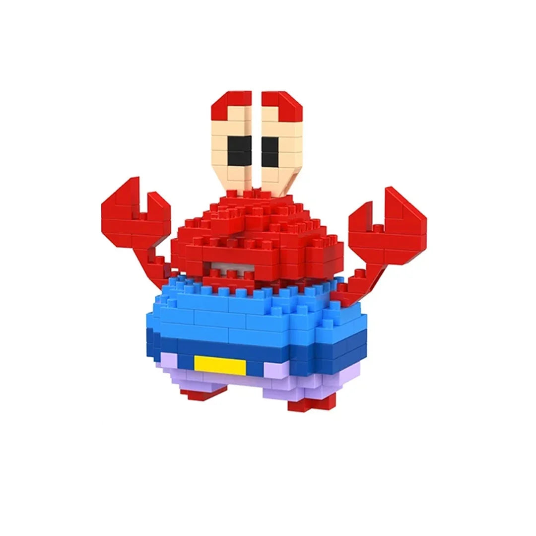 Mini Building Blocks Toy – Sitting Mold Small Particle Set for Kids Birthday Gift