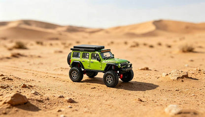 G.C.D 1:64 Jeep Wrangler LHD 2024 Diecast Model Car | Premium Off-Road Collectible | 2 Color Variants
