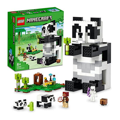 LEGO Minecraft The Panda Haven 21245 Building Toy Set (553 Pieces)